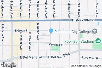 Map image of the property - 110 S Michigan Ave
