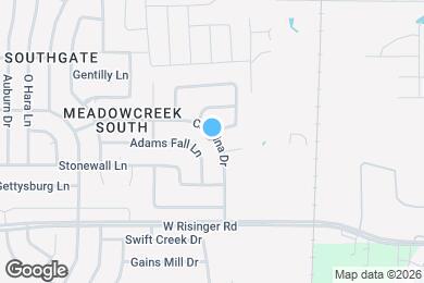 Map image of the property - 2525 Carolina Dr
