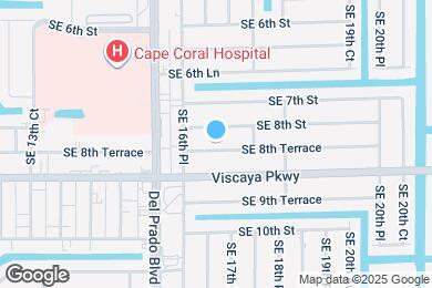 Map image of the property - 1705 SE 8th Terrace