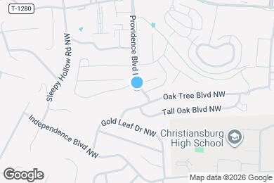 Map image of the property - 1210 Providence Blvd