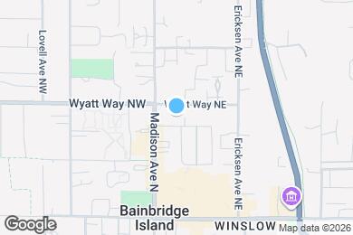 Map image of the property - 180 Madrona Way NE