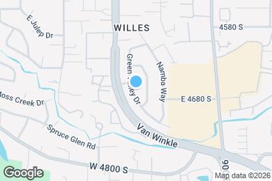 Map image of the property - 4671 S Green Valley Dr
