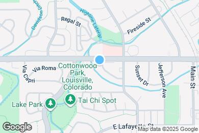 Map image of the property - 1615 Cottonwood Dr