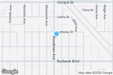 Map image of the property - 5738 Woodman Ave