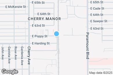 Map image of the property - 2348 E Poppy St