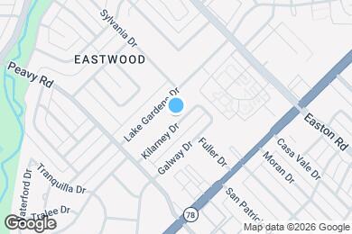 Map image of the property - 10133 Kilarney Dr