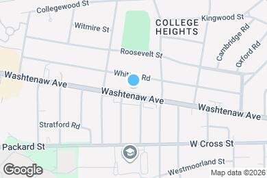 Map image of the property - 1640 Washtenaw Rd