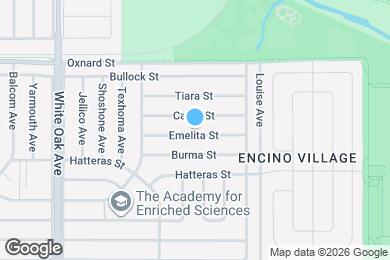 Map image of the property - 17425 Emelita St