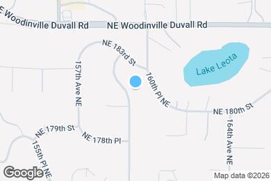 Map image of the property - 18016 159th Ave NE