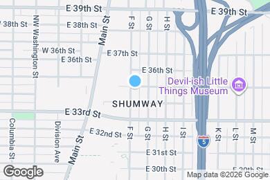 Map image of the property - 605 E 35th St