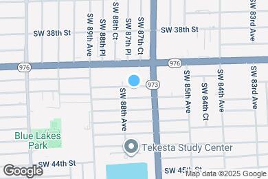 Map image of the property - 8740 SW 41st St
