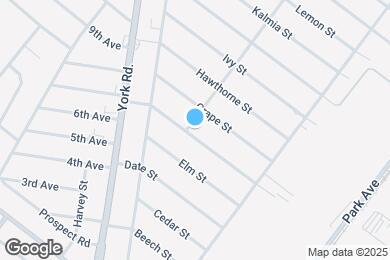 Map image of the property - 395 Fir St