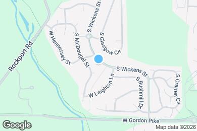 Map image of the property - 3720 S Wickens St