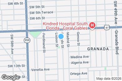 Map image of the property - 900 El Rado St