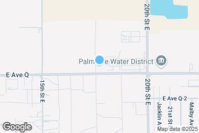 Map image of the property - 1022 E Ave Q-3 Ave