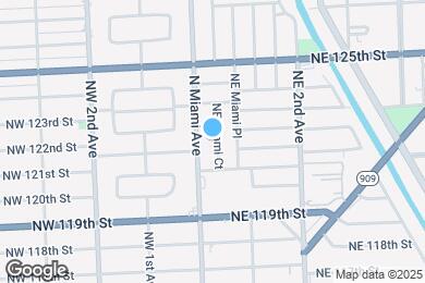 Map image of the property - 12140 NE Miami Ct