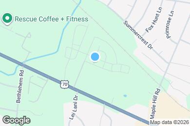 Map image of the property - 2003 Chaucer Ct