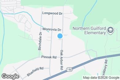 Map image of the property - 8111 Oak Arbor Rd