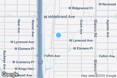 Map image of the property - 1131 W Lynwood Ave