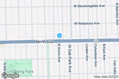 Map image of the property - 6840 W North Ave