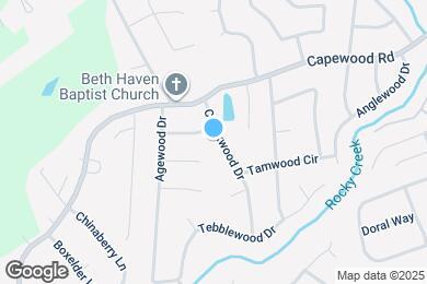 Map image of the property - 204 Chuckwood Dr