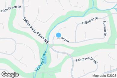 Map image of the property - 4040 Summit Dr