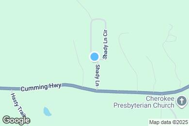 Map image of the property - 241 Shady Ln
