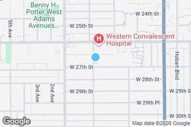 Map image of the property - 2666 Cimarron St