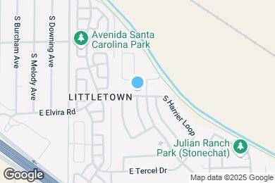 Map image of the property - 5895 E Hackle Ln