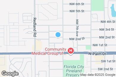 Map image of the property - 845 NW 2nd St