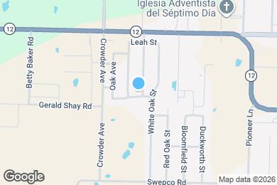 Map image of the property - 309 Pin Oak St