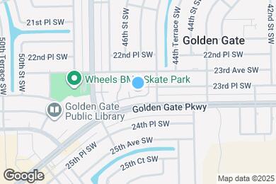 Map image of the property - Coral Palms Apartments