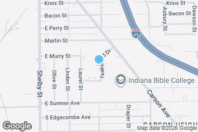 Map image of the property - Laurelwood Apartments