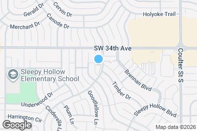 Map image of the property - 3420 Sleepy Hollow Blvd
