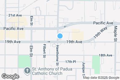 Map image of the property - 1903 Hawthorne St