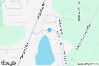 Map image of the property - 49601 Au Lac Dr E