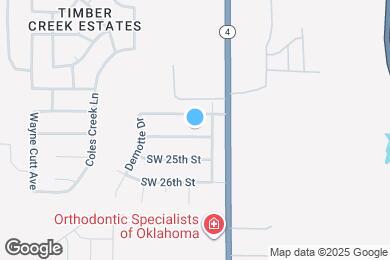 Map image of the property - 11421 SW 25th Terrace