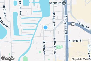 Map image of the property - 2505 NE 193rd St
