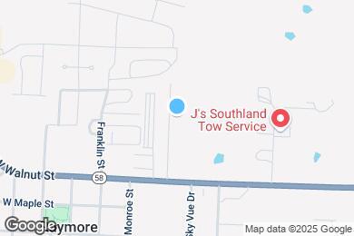 Map image of the property - 145 N Crest Dr