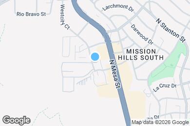 Map image of the property - Desert Pearl Apartments