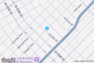 Map image of the property - 2324 Sanger Ave