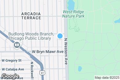 Map image of the property - 5639 N Artesian Ave
