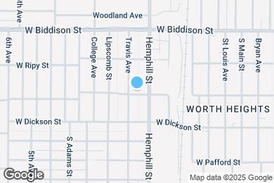 Map image of the property - 712 W Butler St