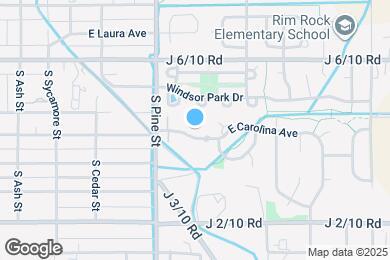 Map image of the property - 1143 E Carolina Ave