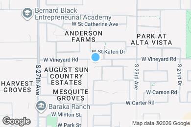 Map image of the property - 2430 W Darrel Rd