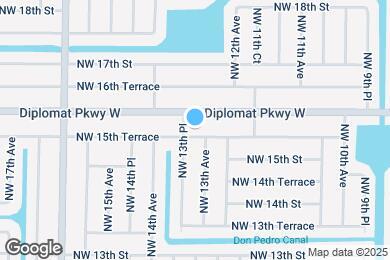 Map image of the property - 1307 NW 15th Terrace