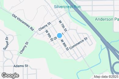 Map image of the property - 739 W 8th St
