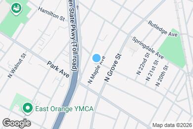 Map image of the property - 293 N Maple Ave