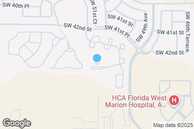 Map image of the property - 4957 SW 45th Cir