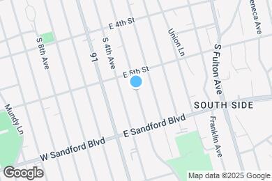 Map image of the property - 422 S 3rd Ave